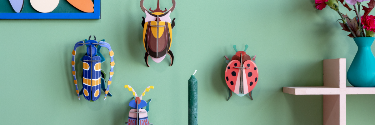 Studio ROOF Wall Art Beetles