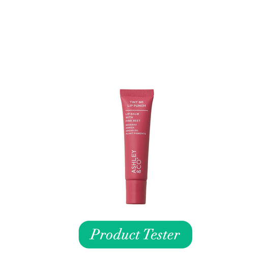 Ashley & Co Lip Punch Tint Me 15ml Tester Pink Beet Lip Balm Lip Balm