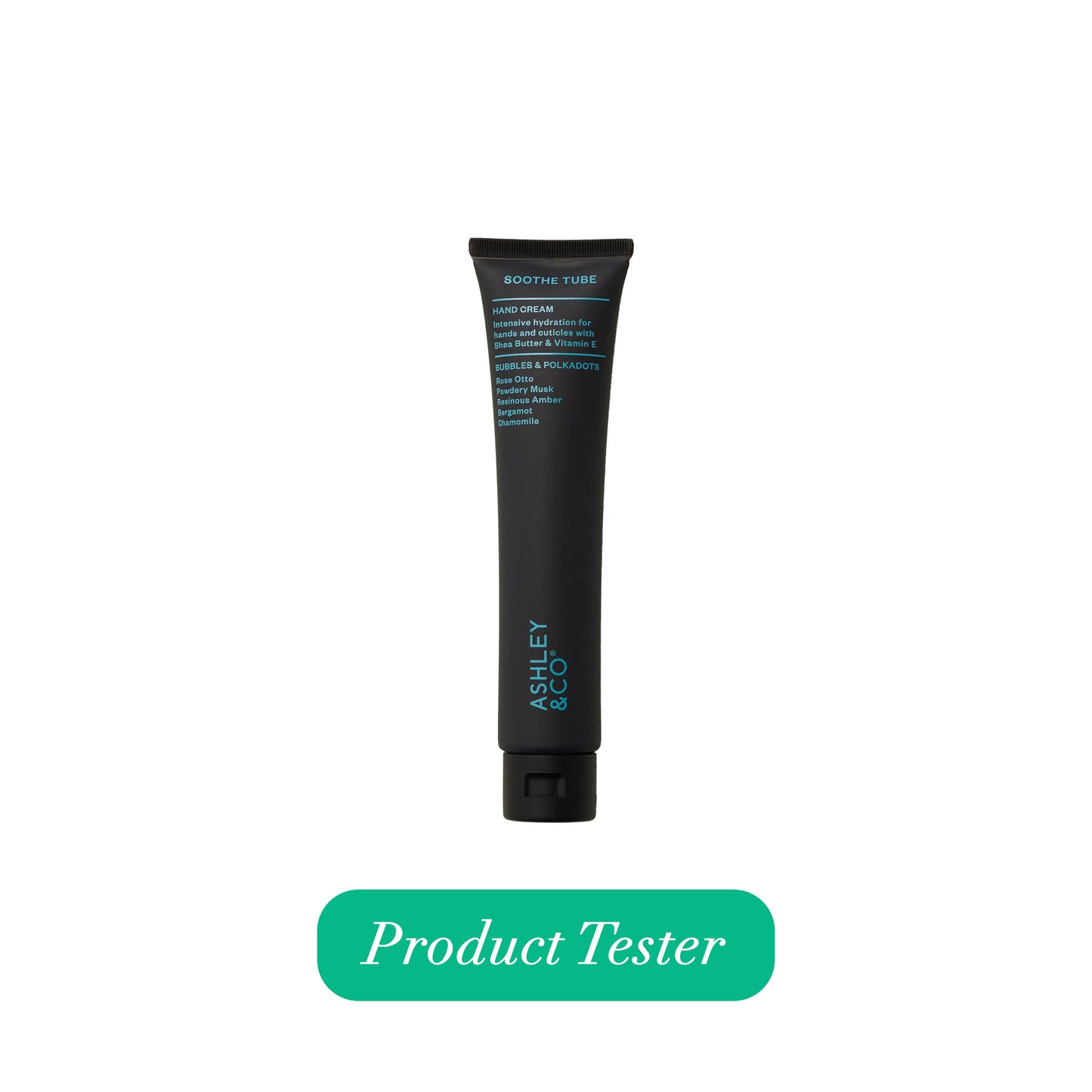 Ashley & Co Soothe Tube 75ml Tester Bubbles & Polkadots Hand Cream Hand Cream