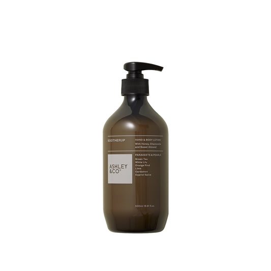 Ashley & Co Sootherup 500ml Parakeets & Pearls Hand & Body Lotion Hand & Body Lotion