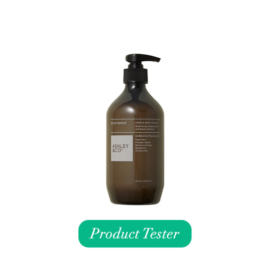 Ashley & Co Sootherup 500ml Tester Bubbles & Polkadots Hand & Body Lotion Hand & Body Lotion