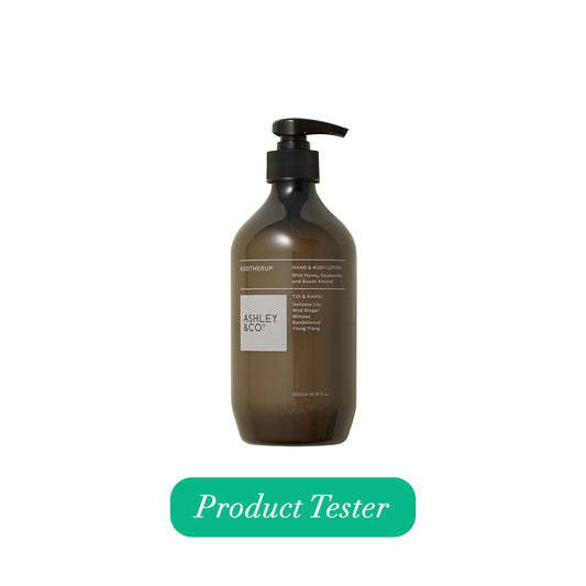 Ashley & Co Sootherup 500ml Tester Tui & Kahili Hand & Body Lotion Hand & Body Lotion