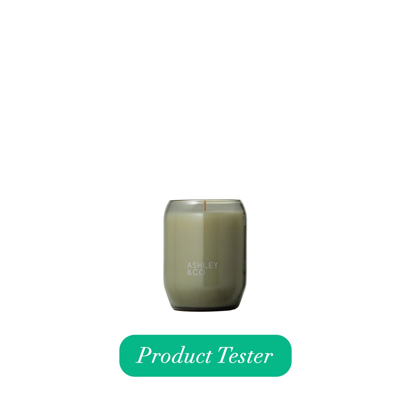 Ashley & Co Waxed Perfume 310g Tester Blossom & Gilt Candle Candle