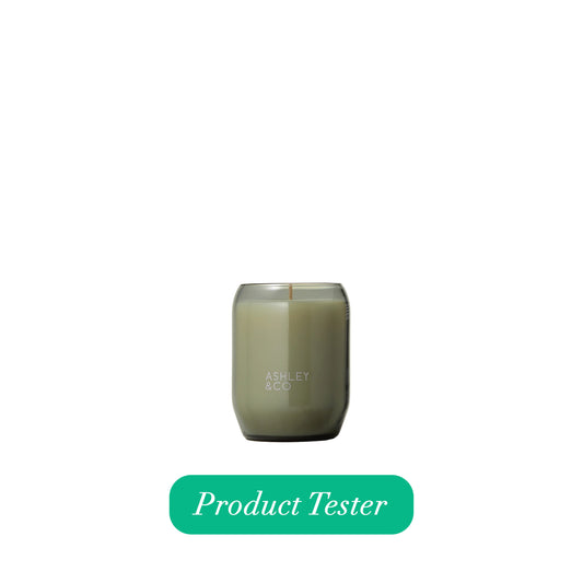 Ashley & Co Waxed Perfume 310g Tester Blossom & Gilt Candle Candle