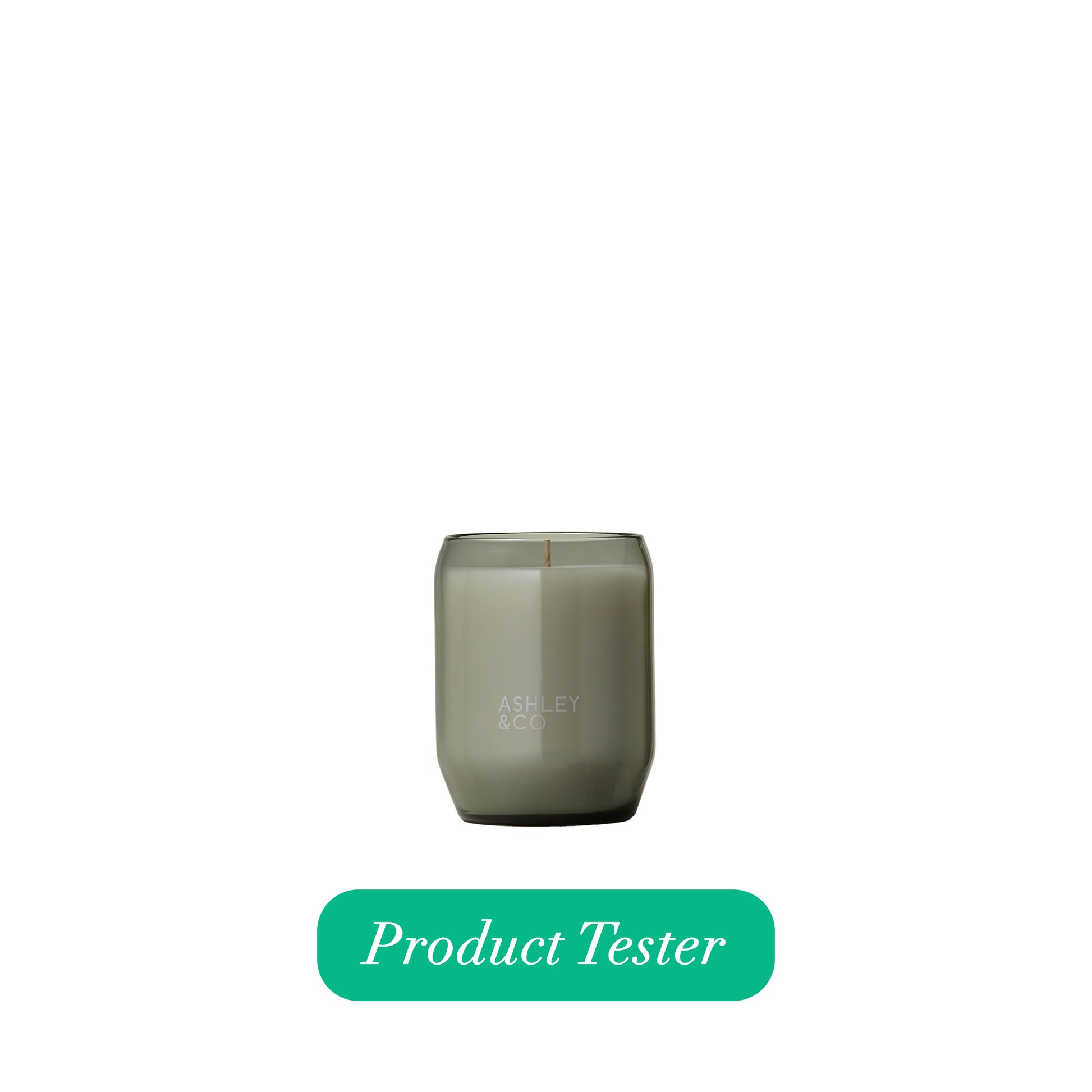 Ashley & Co Waxed Perfume Kitchen Candle 310g Tester Lotus Leaf & Lustre Candle Candle