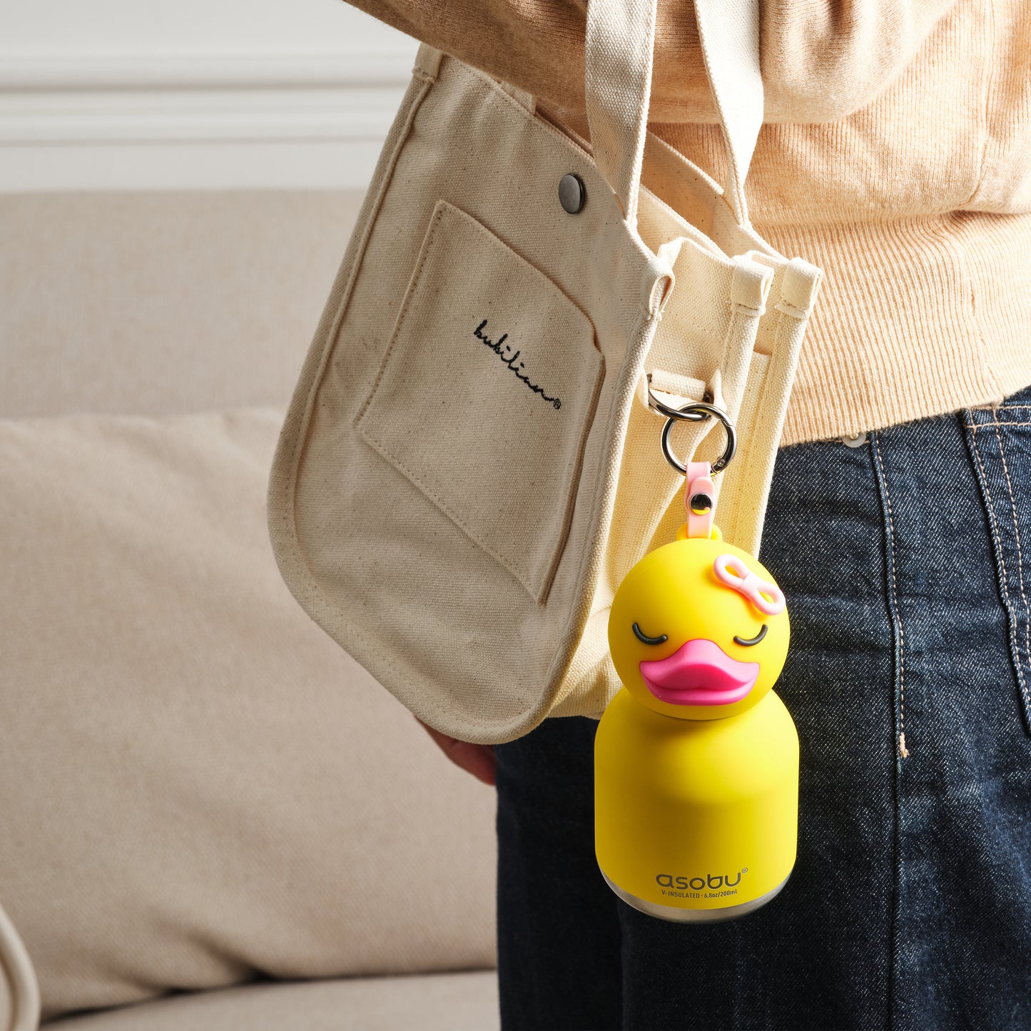 Asobu Bestie Bottle Mini 200ml Ducky