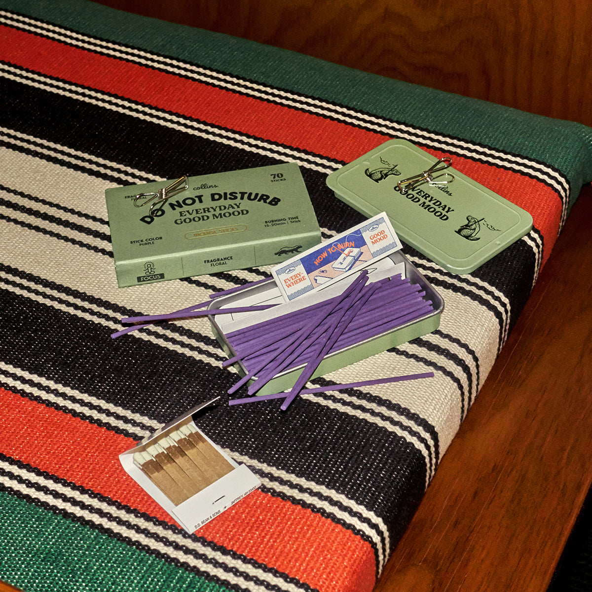 Collins Natural Incense Sticks Do Not Disturb
