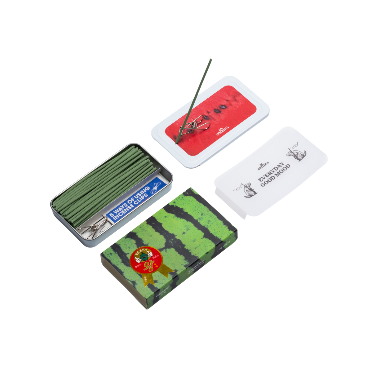 Collins Natural Incense Sticks Seasonal Edition Watermelon