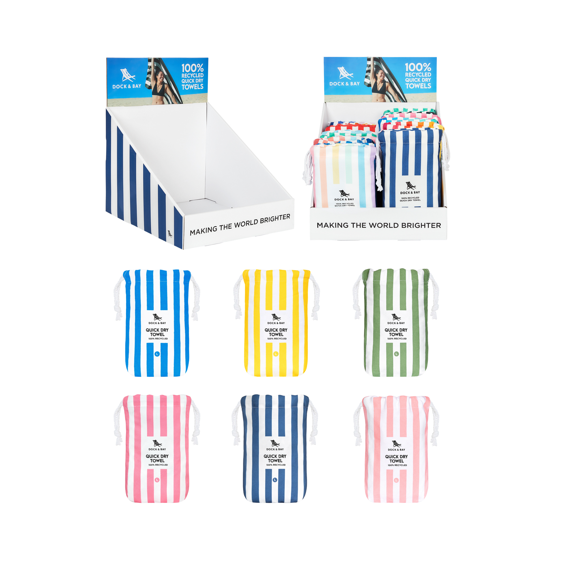 Dock & Bay Dock & Bay POS Pack Counter Cabana Classics L