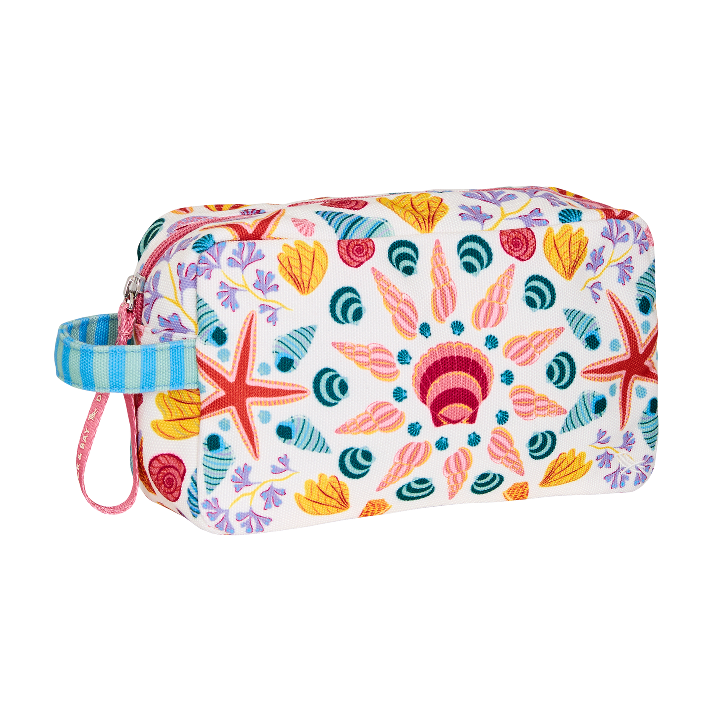 Dock & Bay Toiletry Bag Seashell Soiree 100% Recycled 100% Recycled