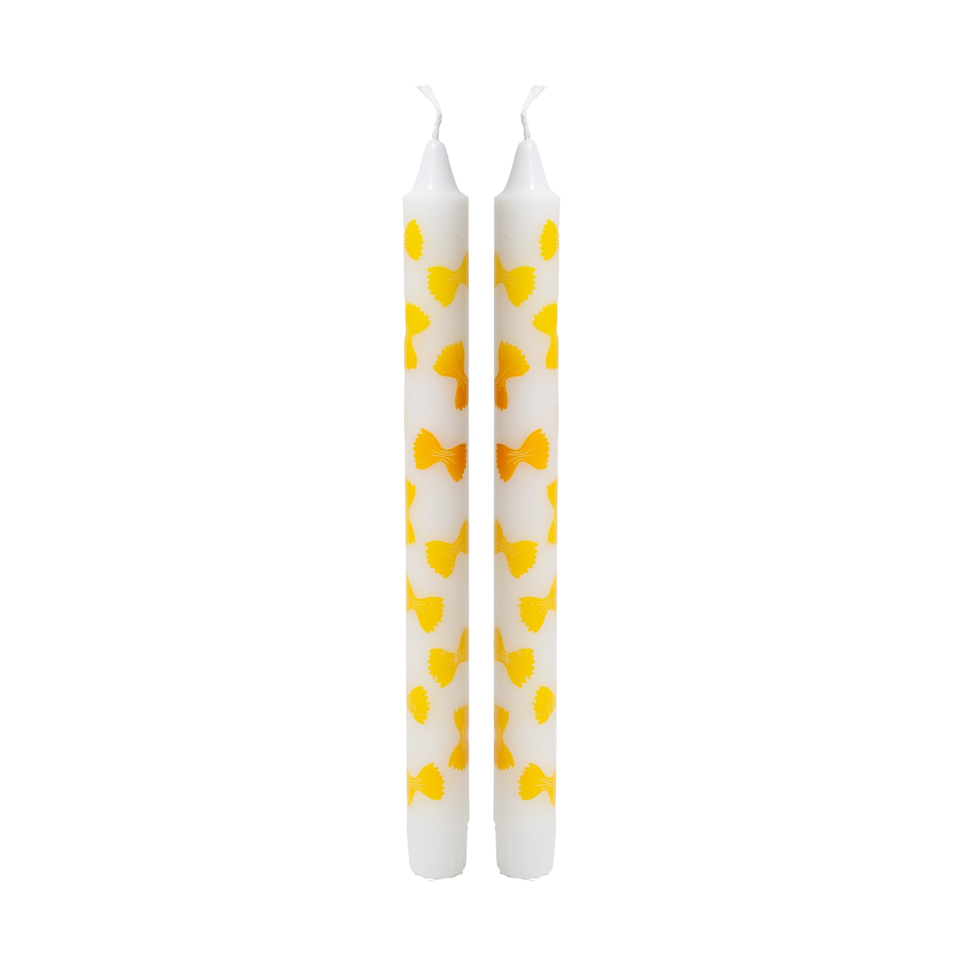 DOIY Dolce Vita Taper Candles (set of 2) Farfalle