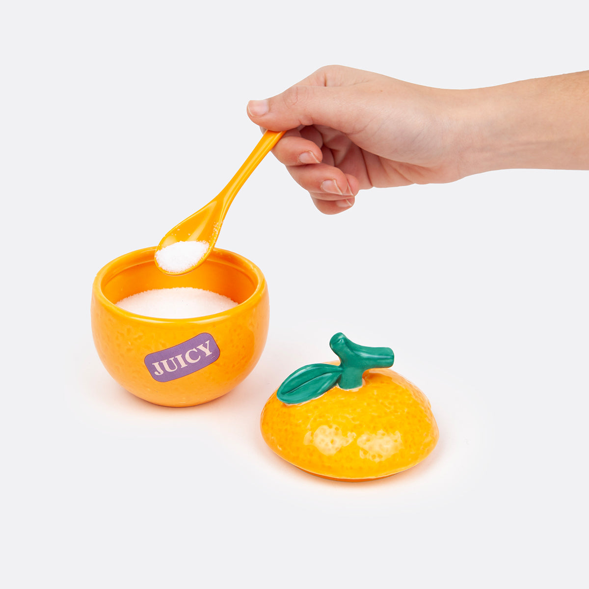 DOIY Farmers Market Sugar Bowl Orange