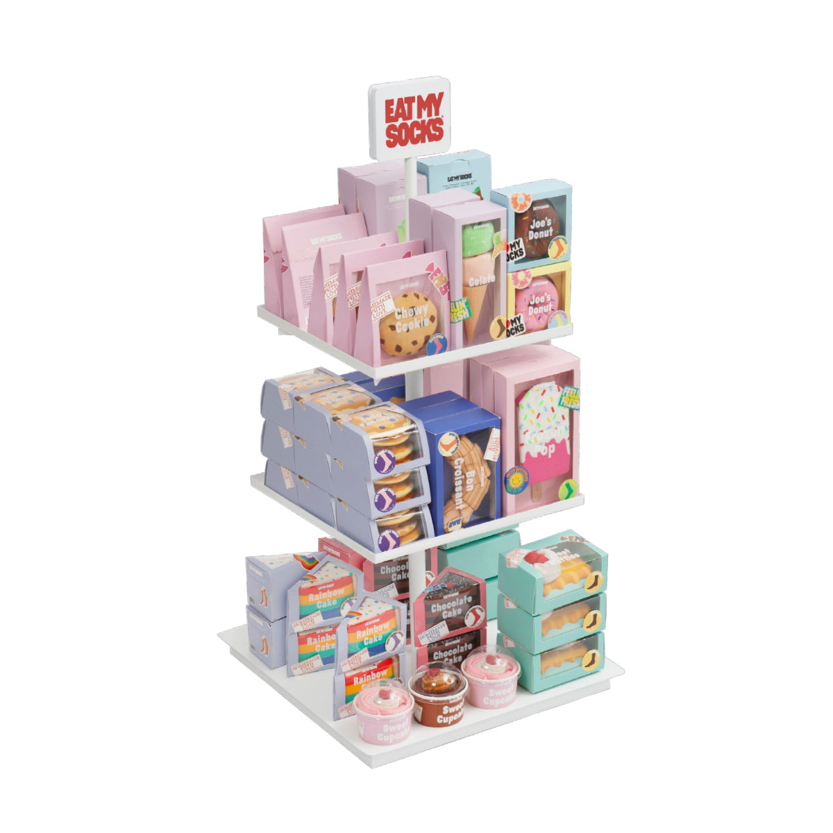Eat My Socks Display - Table