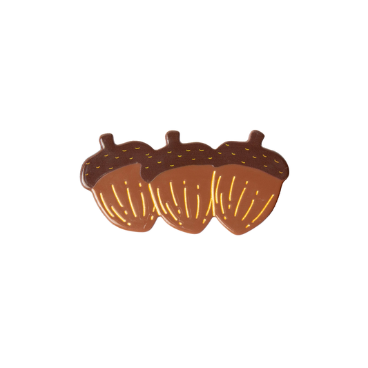 Eat My Socks Hair Clip Hazelnut