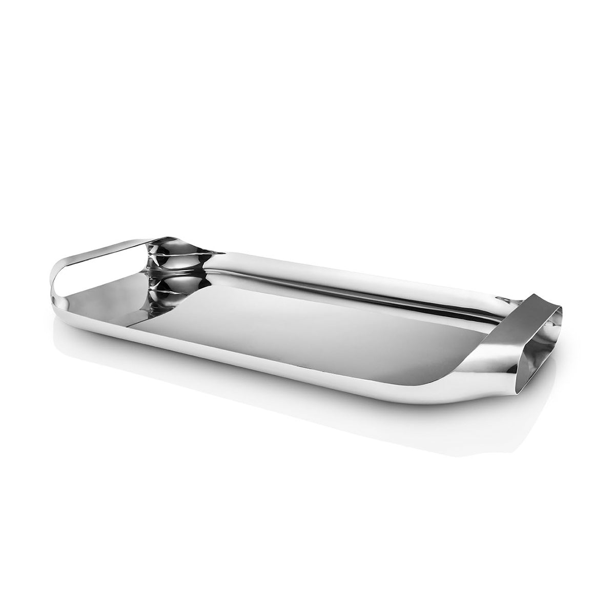 Eva Solo Liquid Lounge Serving Tray Stainless Steel 43cm x 25cm
