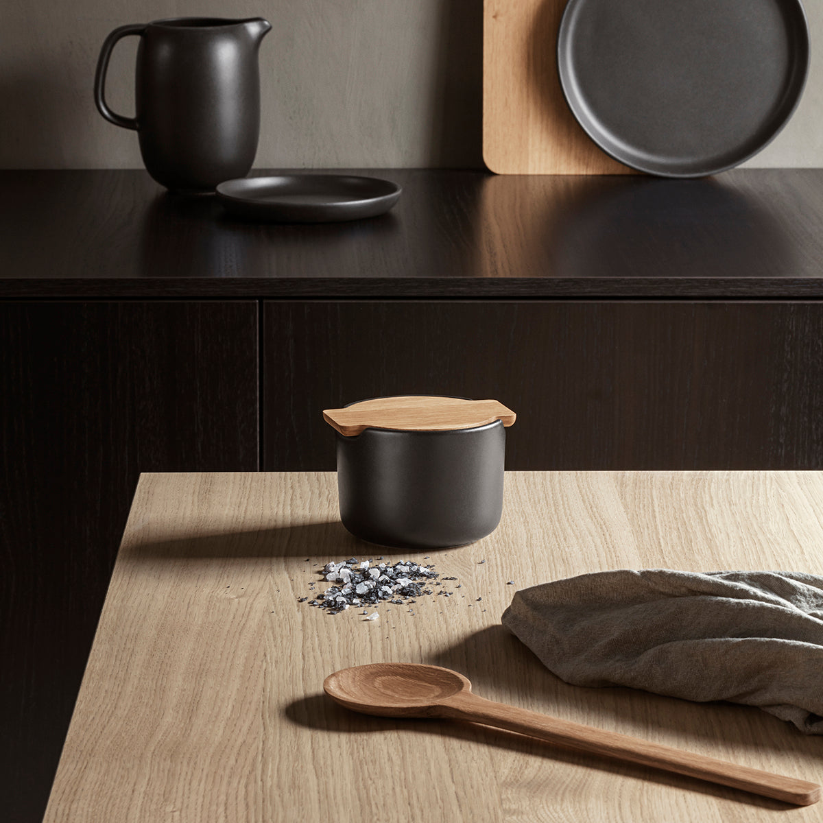 Eva Solo Nordic Kitchen Salt Cellar with Lid