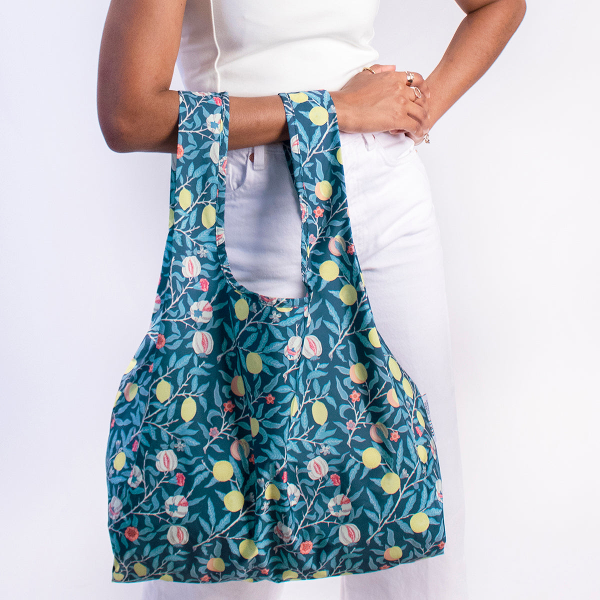 Kind Bag Reusable Bag Collab William Morris Fruits