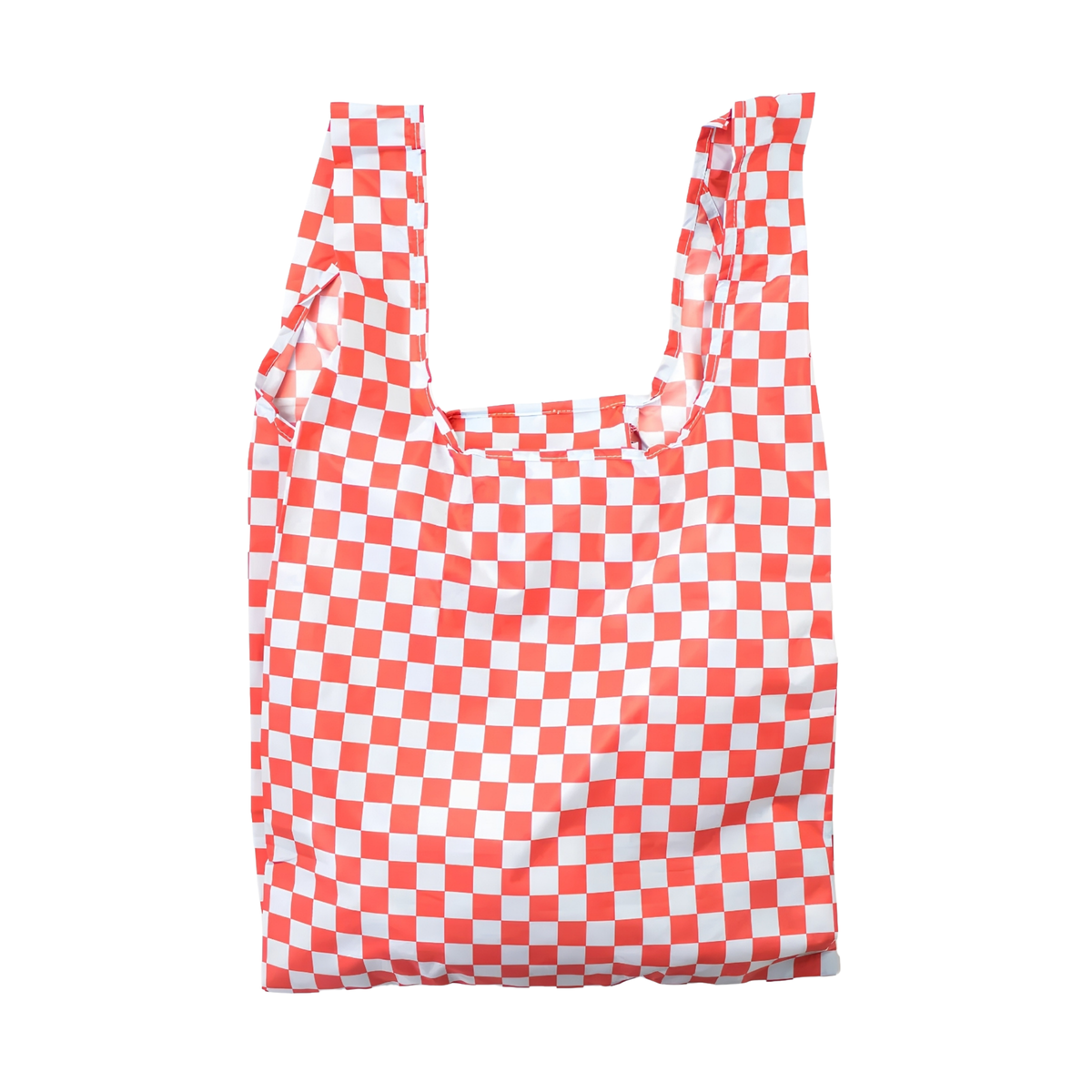 Kind Bag Reusable Bag Medium Checkerboard Red