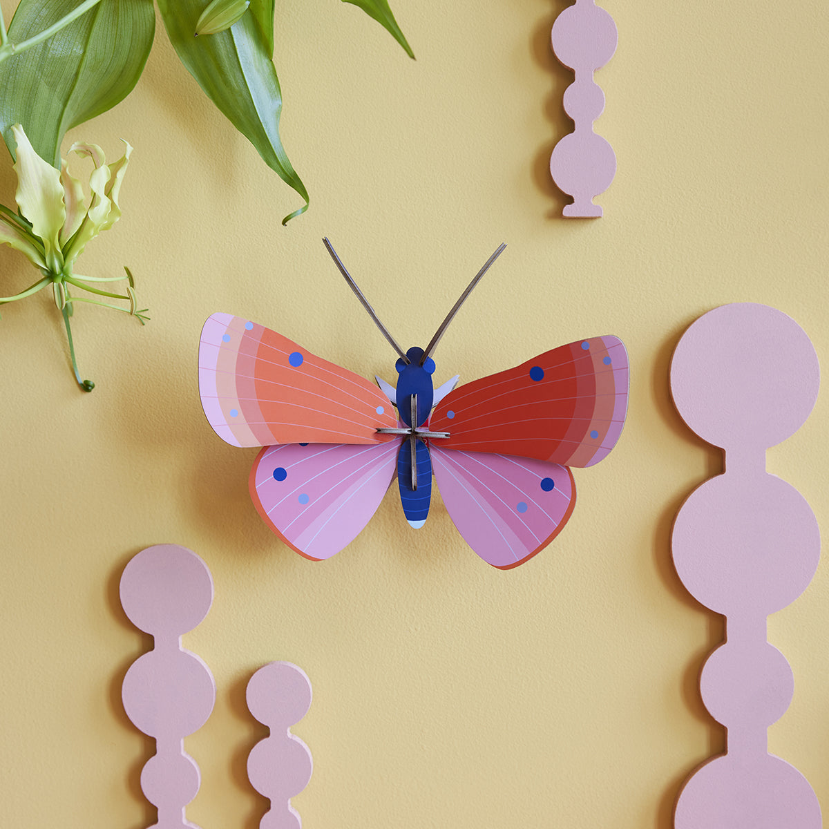 Studio Roof Wall Art Butterflies (B7) Speckled Copper Butterfly