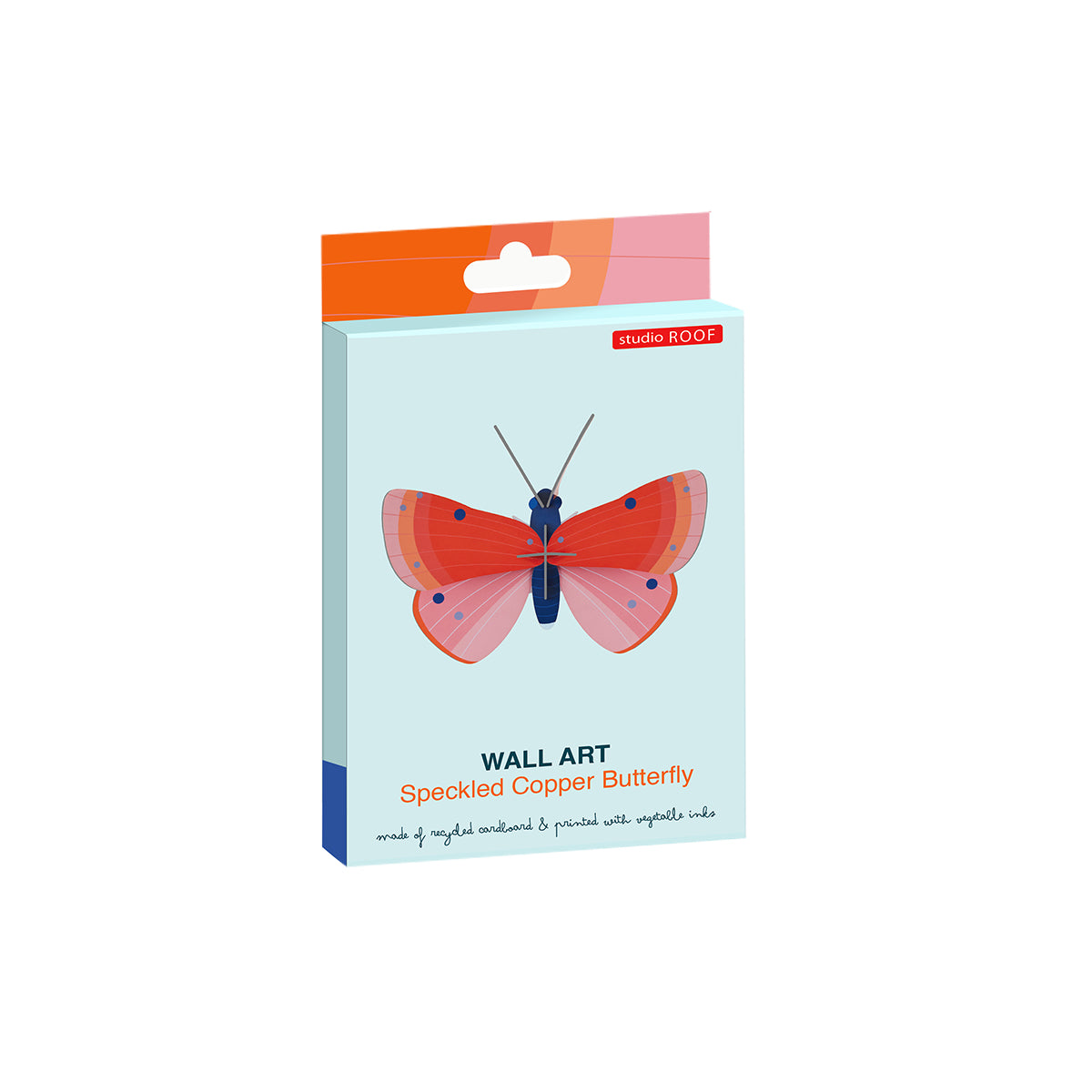 Studio Roof Wall Art Butterflies (B7) Speckled Copper Butterfly