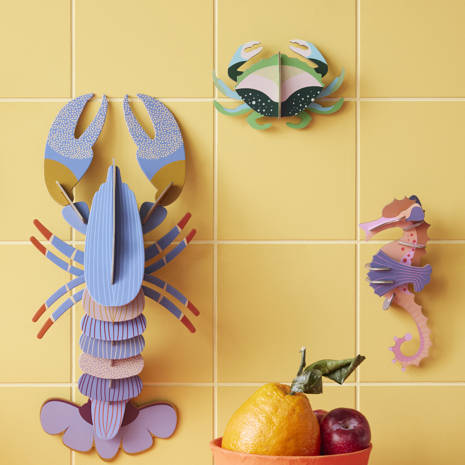 Studio Roof Wall Art Sea Creatures (B7) Crab