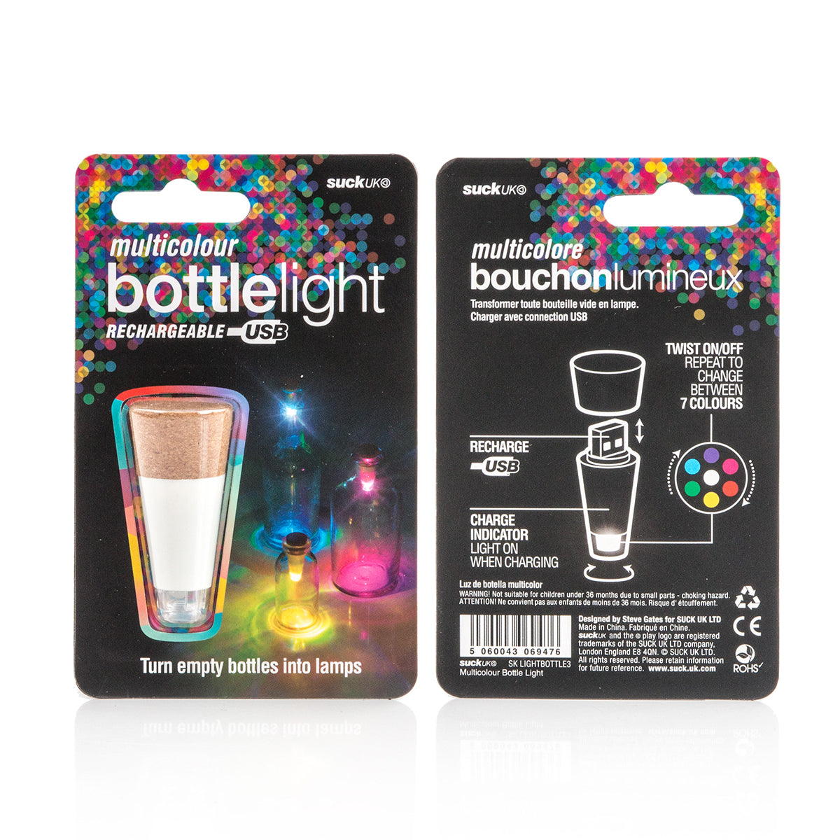 Suck UK Bottle Light LED Light LED Light