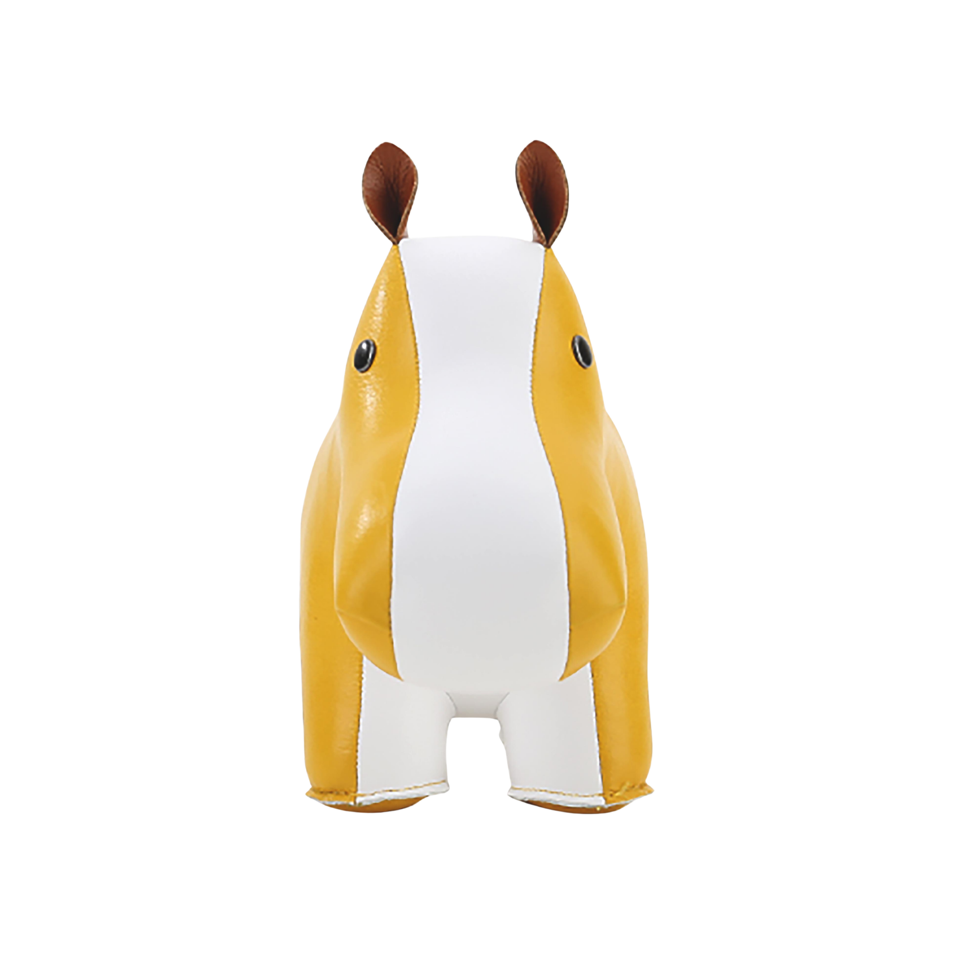 Zuny Doorstop Classic Hippo Ochre Yellow
